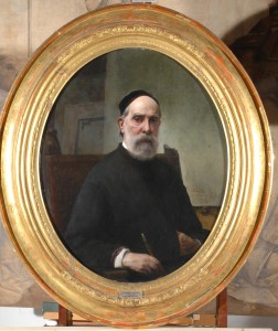 Francesco Hayez, Autoritratto, 1878, tela, cm 58 x 46