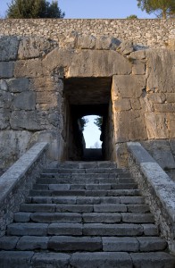 La Porta Maggiore nel tratto sudorientale dell'Acropoli