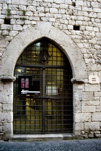 L’ingresso del Museo Civico di Alatri La Porta 