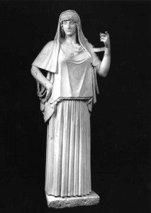 Haestia Giustiniani, simulacro di Vesta, principale ornamento della Galleria Giustiniani. (n. catalogo 490)
