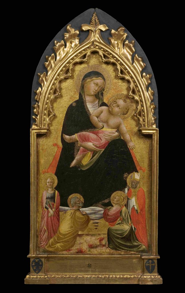 Maestro della Cappella Bracciolini Galleria dell'Accademia di Firenze mostre Madonna con santi