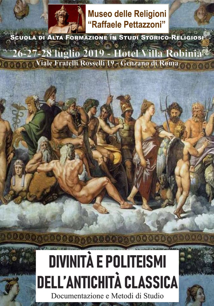 Divinità e Politeismi dell’Antichità Classica. Documentazione e Metodi di Studio