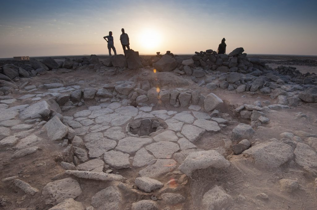 The stone-made semi-sunken structure from Shubayqa 1 (photo by Alexis Pantos)