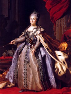 Catherine_II_by_F.Rokotov_after_Roslin_(1780s,_Hermitage)_2