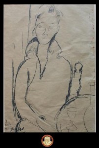 Disegno di Amedeo Modigliani
