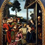 Adorazione dei Magi del Perugino Milano mostre