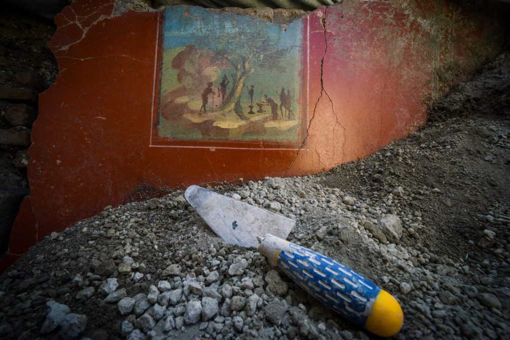 Italia, dimore di pregio scoperte a Pompei_Quadretto idillico Casa a Nord del giardino