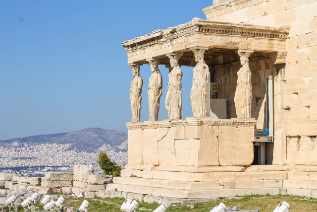 Acropoli di Atene restauro