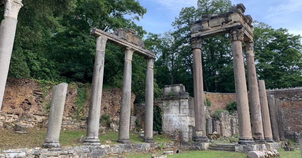 Temple of Augustus Leptis Magna Surrey