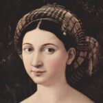 La Fornarina raggi X Raffaello Sanzio