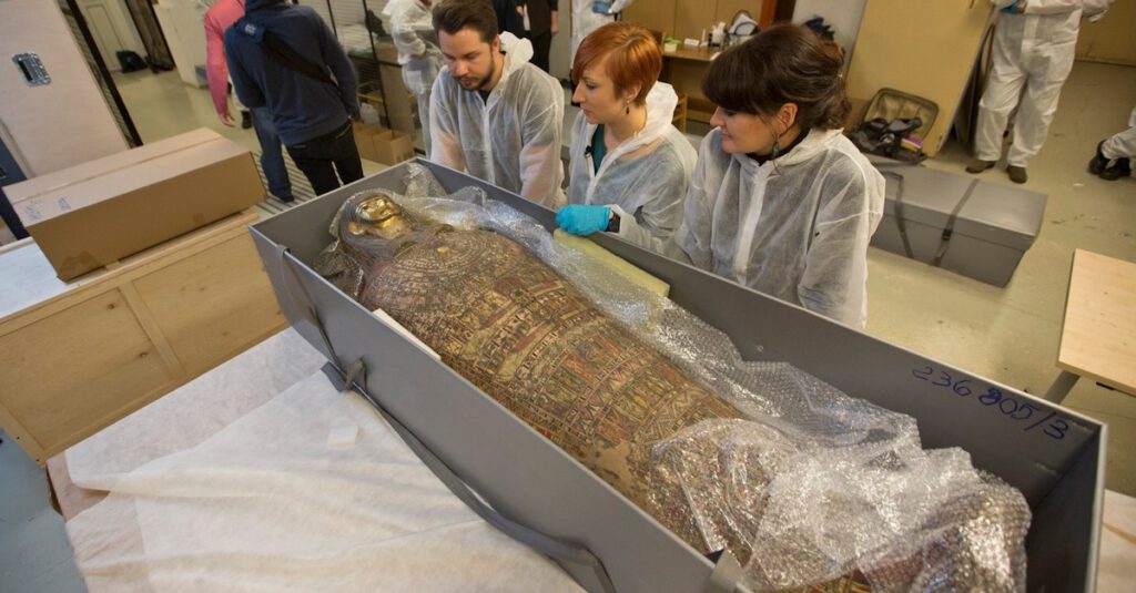 Warsaw Mummy Project mummia egizia feto
