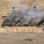 incendio Anfiteatro Flavio Pozzuoli