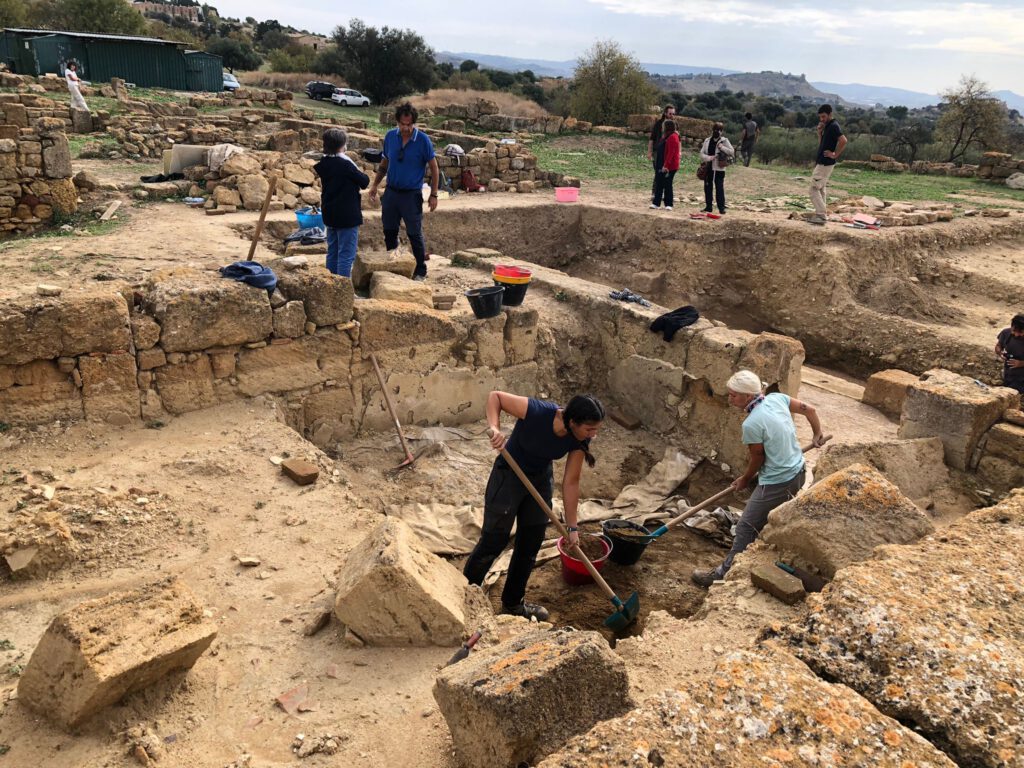 Scavi al quartiere ellenistico-romano