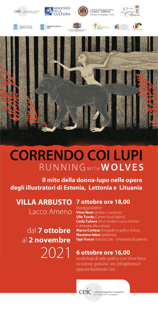 Correndo coi lupi running with the wolves mostra Lacco Ameno