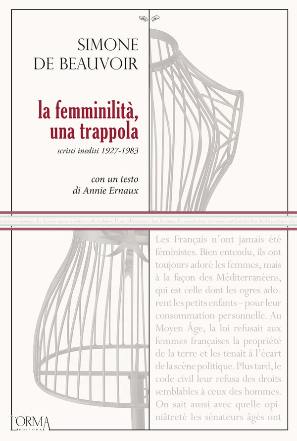 la femminilità una trappola Simone de Beauvoir