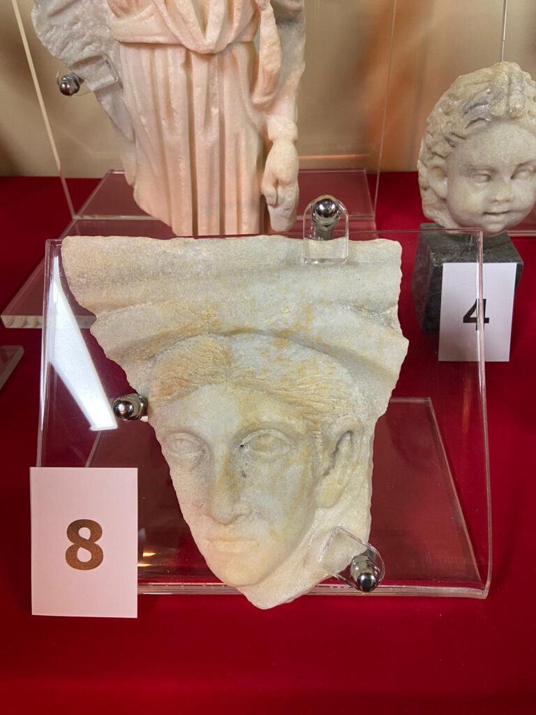 recuperati reperti catacombe romane di San Callisto e Domitilla 