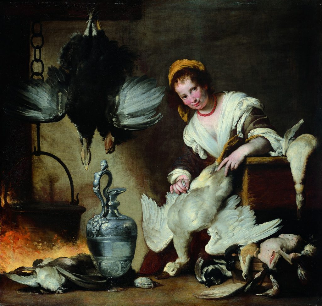 Bernardo Strozzi, La cuoca, 1625, olio su tela, 176 x 186 cm, Genova, Musei di Strada Nuova – Palazzo Rosso, © Musei di Strada Nuova