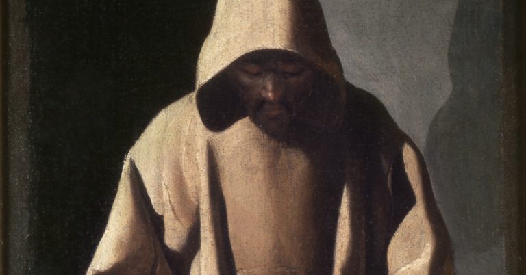 FRANCISCO DE ZURBARÁN, San Francesco contempla un teschio