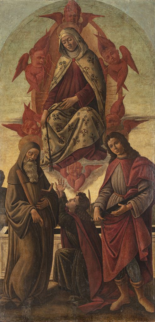 Restauro Assunzione Vergine Botticelli