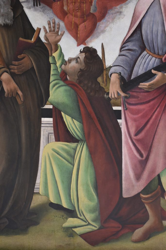 restauro Assunzione Vergine bottega Botticelli 