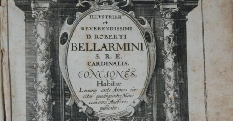Pontifical Scots College volume Cardinal Bellarmino