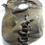 Climate change reveals unique artefacts in melting ice patches shoe Langfonne Norway