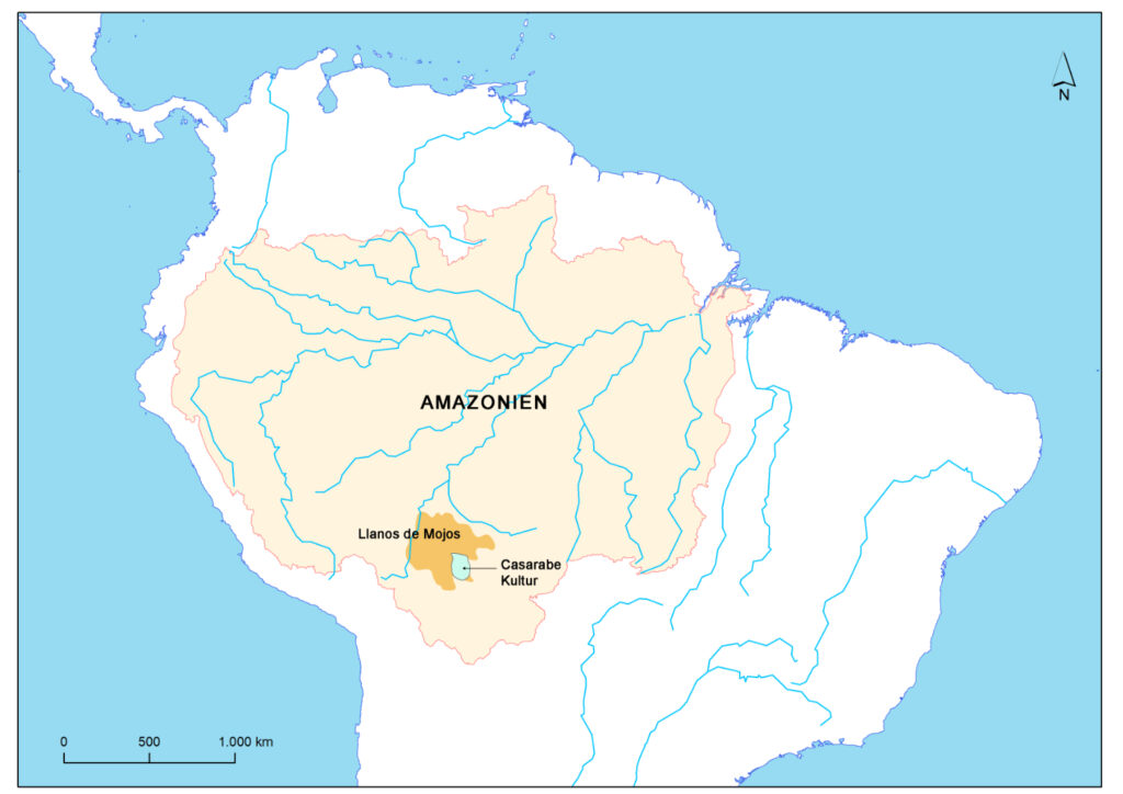 Urbanismus Amazonasgebiet Llanos de Mojos