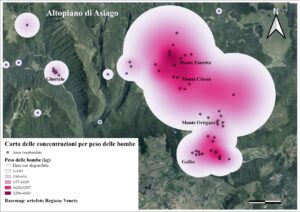 mappare bombardamenti aerei