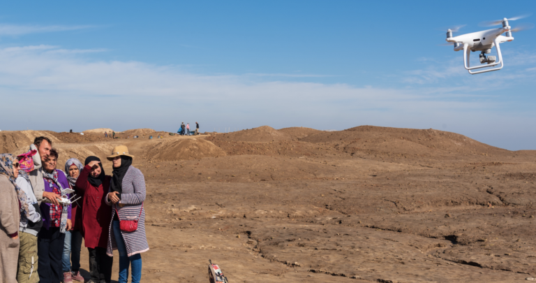 drone Girsu Tello Iraq Girsu project British Museum