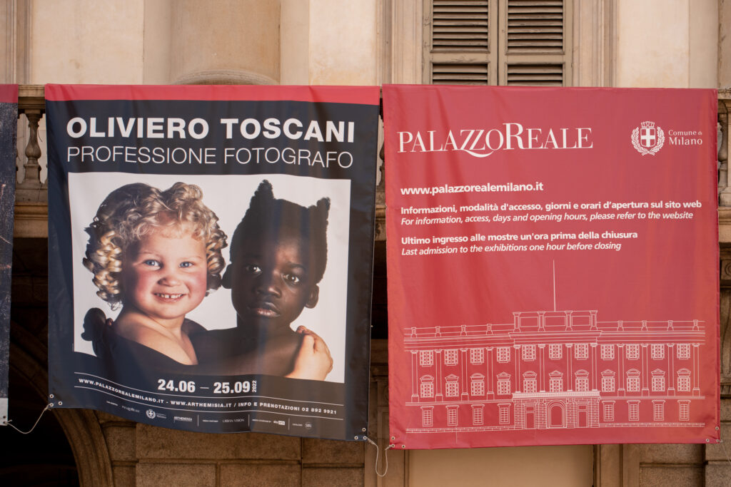 Milano Palazzo Reale mostra Oliviero Toscani. Professione fotografo