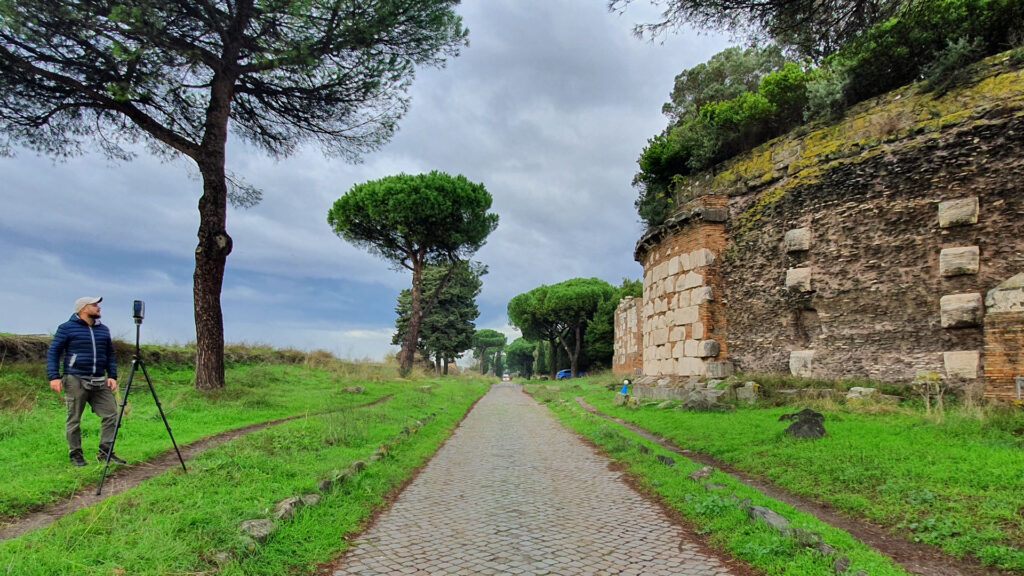 Un Atlante geografico “gemello digitale” per il Parco Archeologico dell’Appia Antica