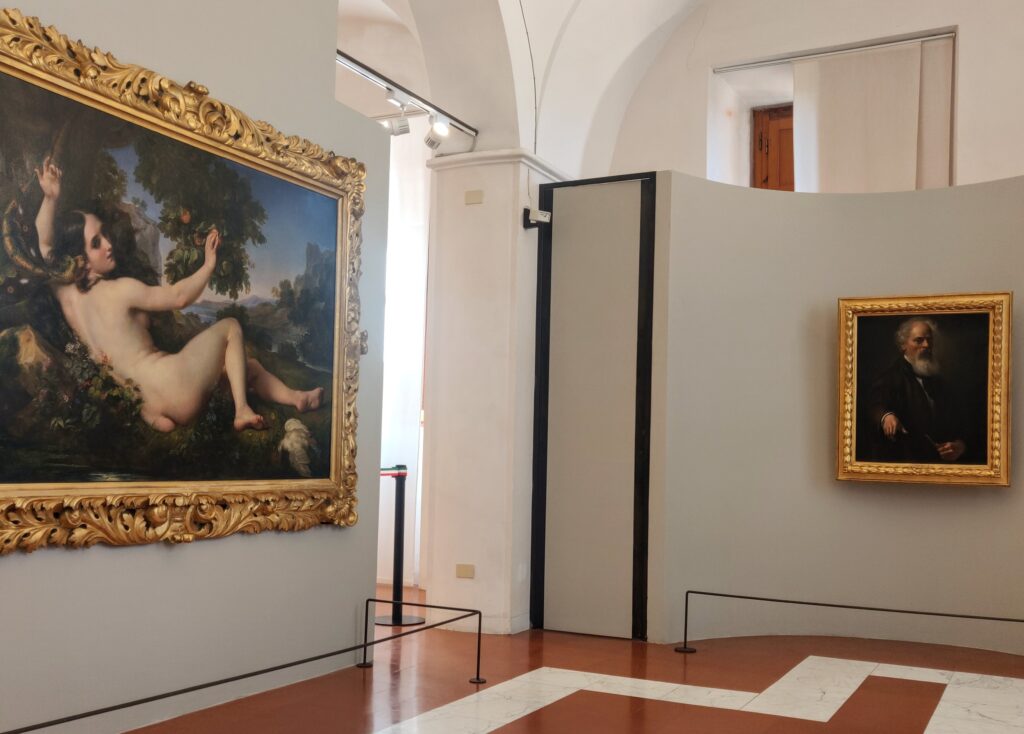 Eva tentata dal Serpente Uffizi Diffusi: il pittore Giuseppe Bezzuoli in trasferta all'Isola d'Elba