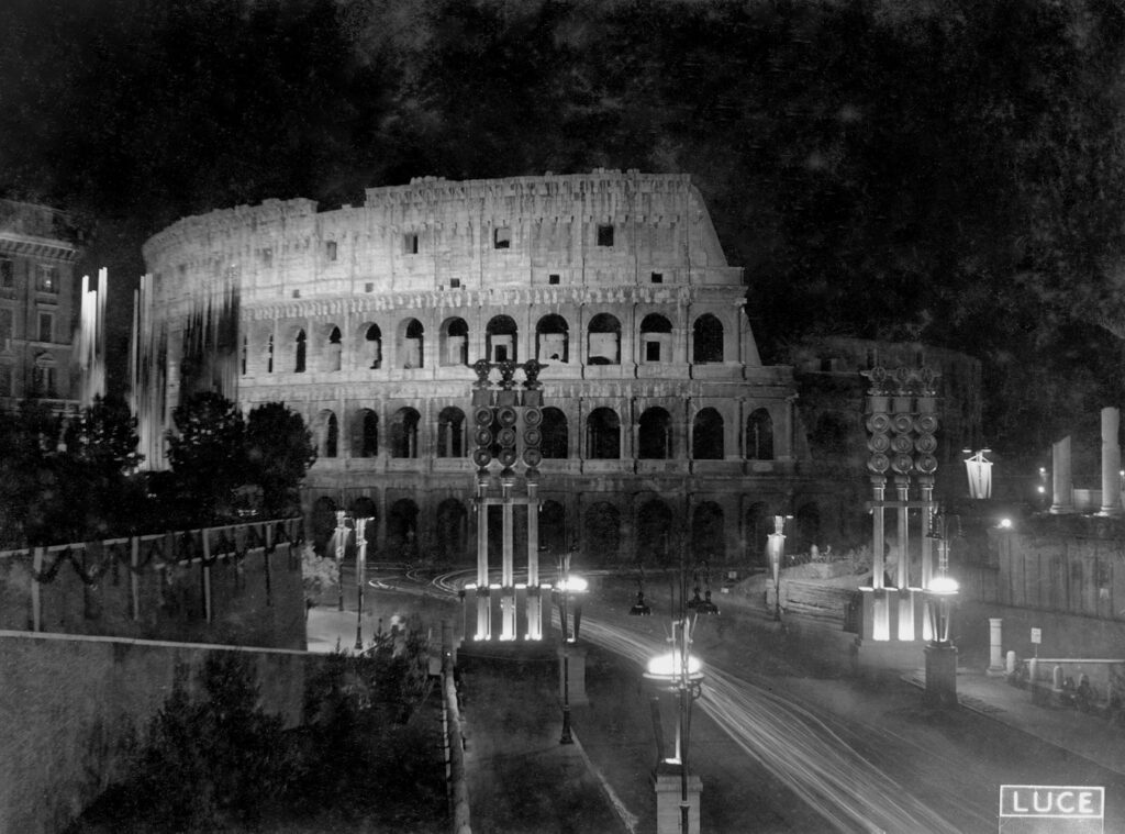 Fotografie della visita di Hitler a Roma 