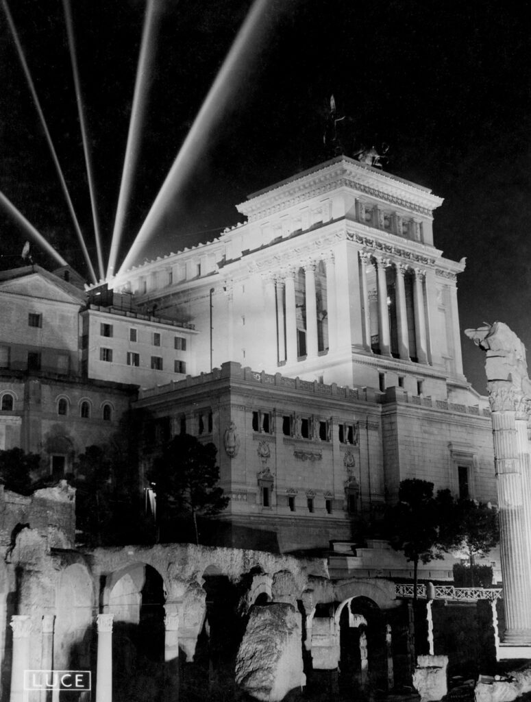 Fotografie della visita di Hitler a Roma 