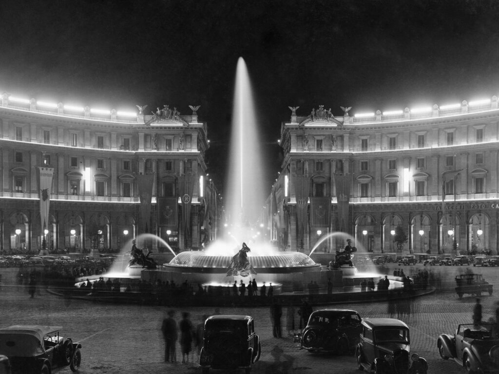 Fotografie della visita di Hitler a Roma 