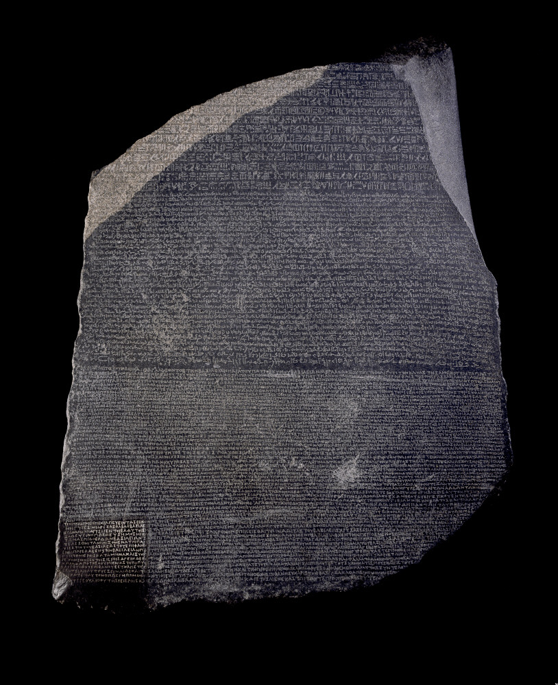 Rosetta Stone British Museum hieroglyphs exhibition