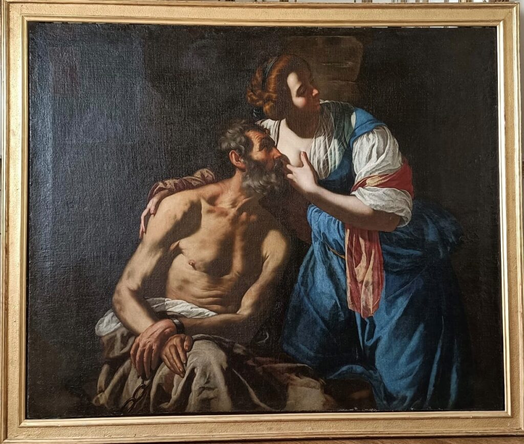 Caritas Romana di Artemisia Gentileschi Carabinieri rimpatriano