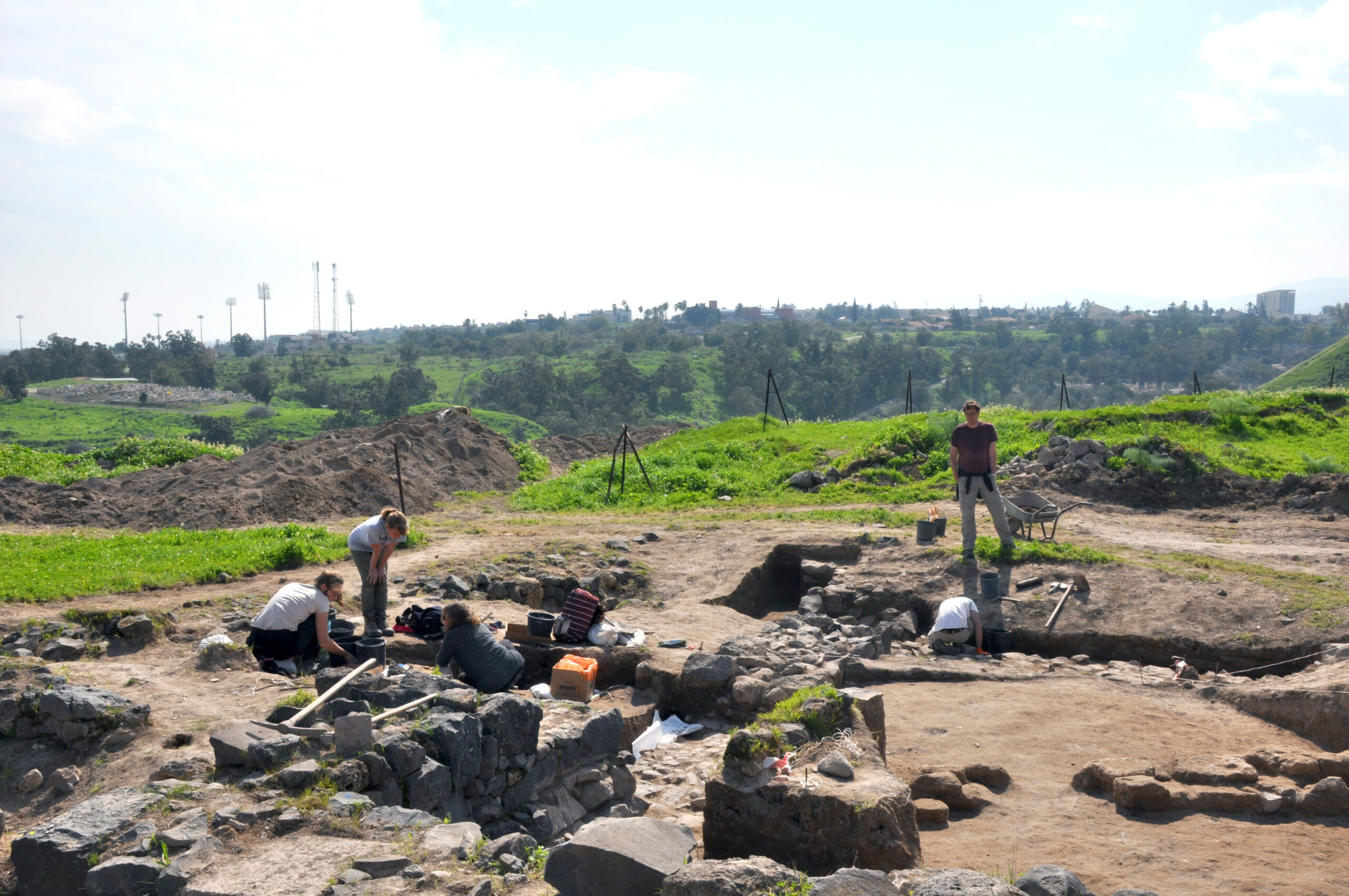 Hühnerknochen und Schneckenhäuser helfen Archäologie bei genauerer datierung die Zerstörung der griechischen Stadt Tell Iẓṭabba