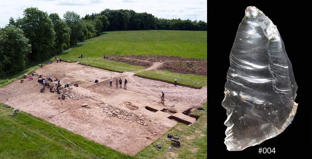 Dorston Hill cristalli roccia sepolture Neolitico