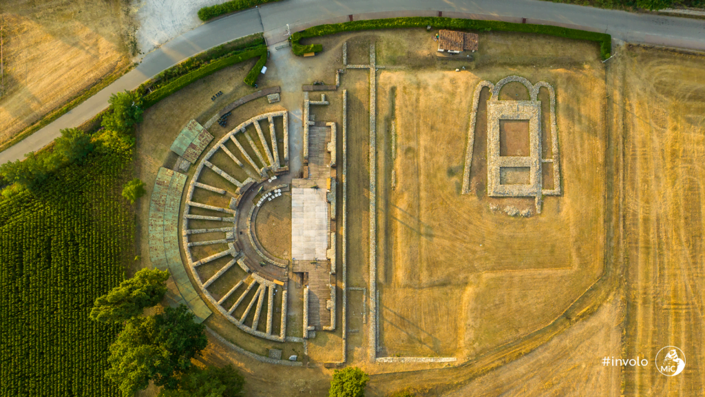 In volo sull'archeologia Bagiennorum