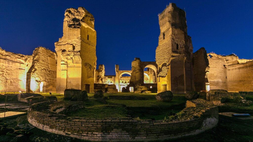 LA NOTTE SPLENDE ALLE TERME DI CARACALLA - SETTEMBRE 2022