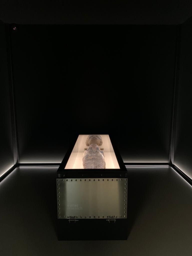 mummia sudario dipinto Bolzano mostra Mummies. Il passato svelato