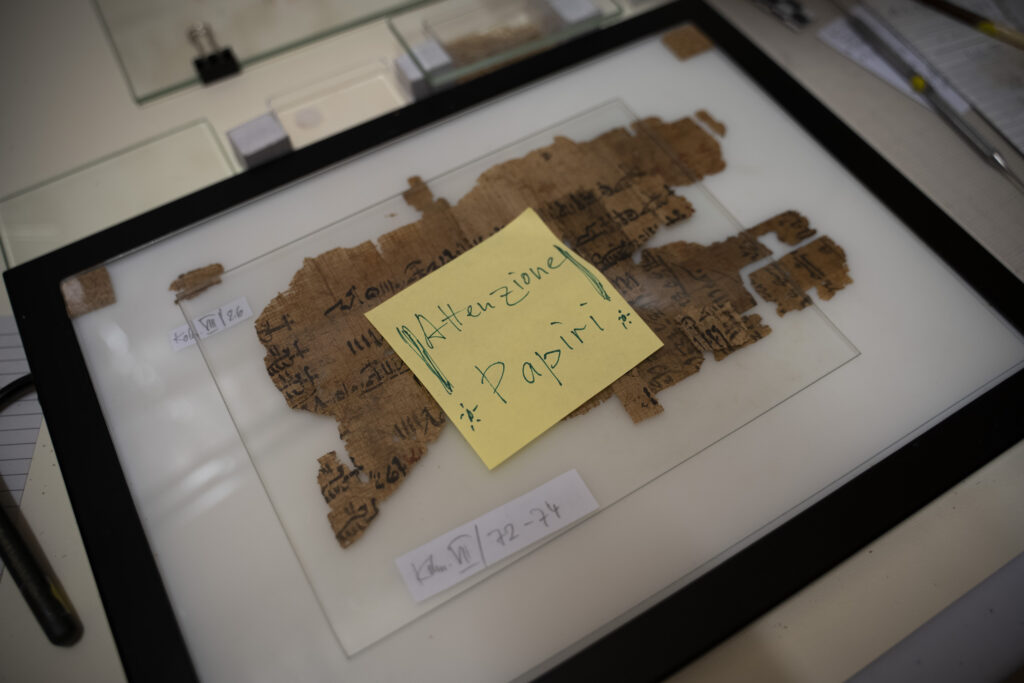 Torna in esposizione al Museo Egizio il Papiro dei Re