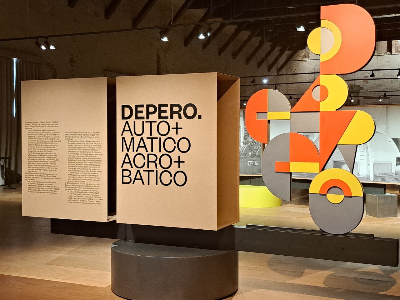 Depero automatico acrobatico Giuseppe Fraccalvieri