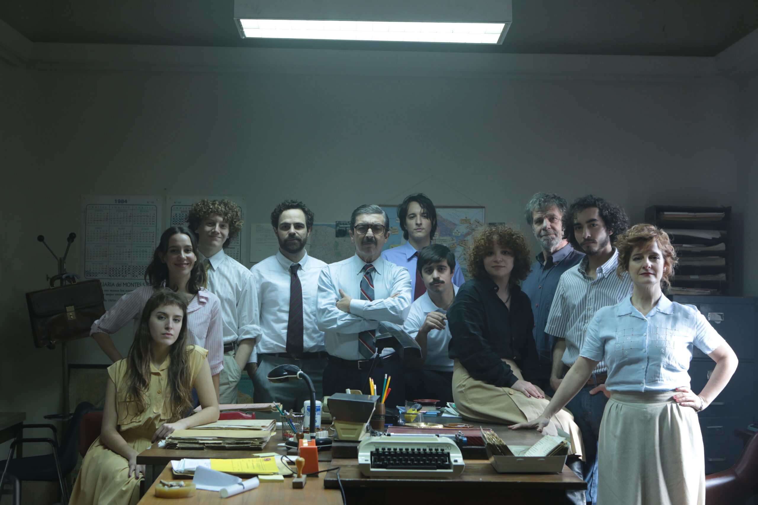 Il cast di Argentina, 1985