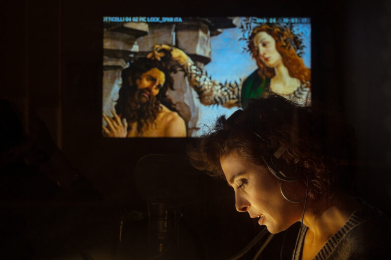 Botticelli e Firenze. La nascita della bellezza" con la voce narrante di Jasmine Trinca