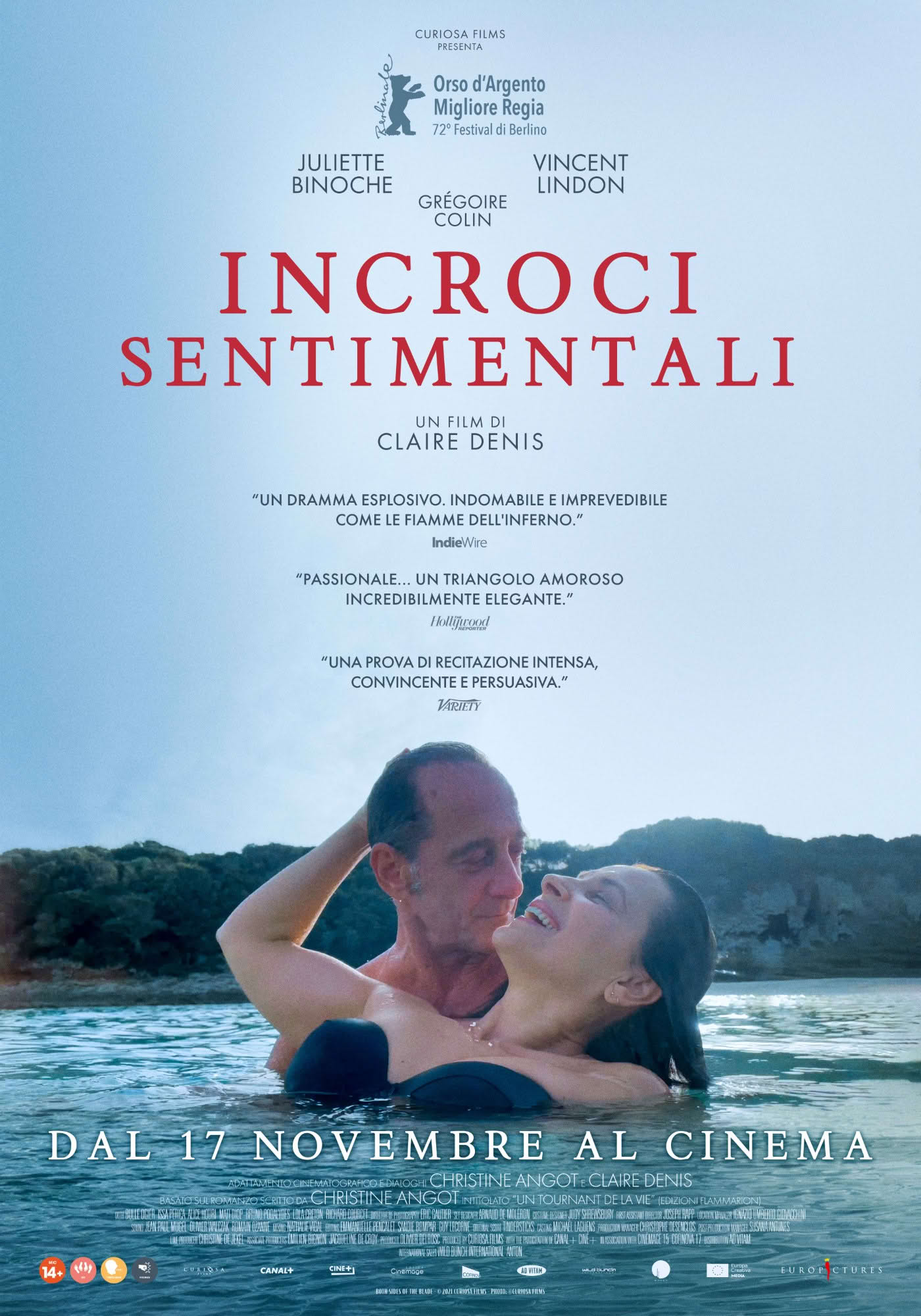 La locandina del film Incroci sentimentali di Claire Denis