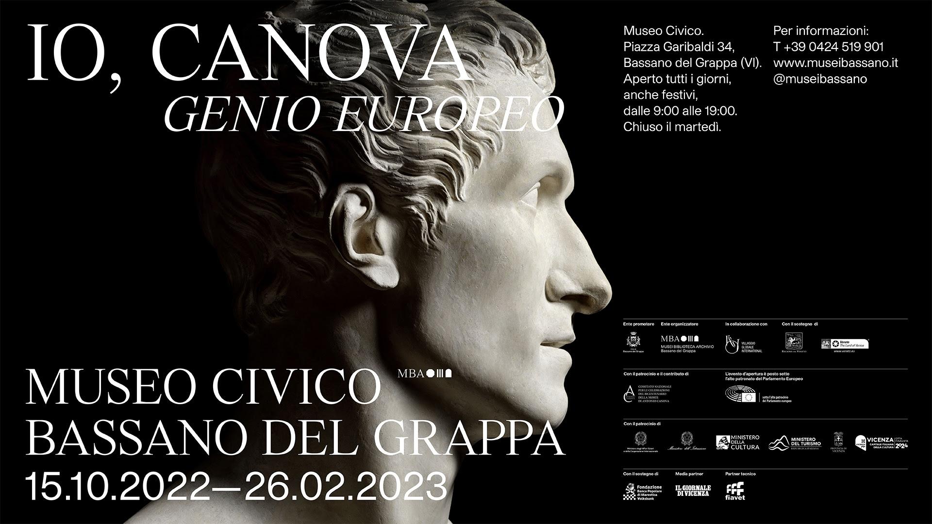 mostra Io, Canova. Genio Europeo