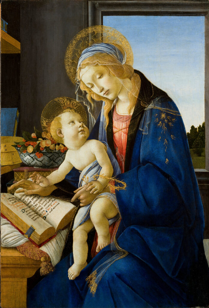 Sandro Botticelli, Madonna del Libro (1480-81)
