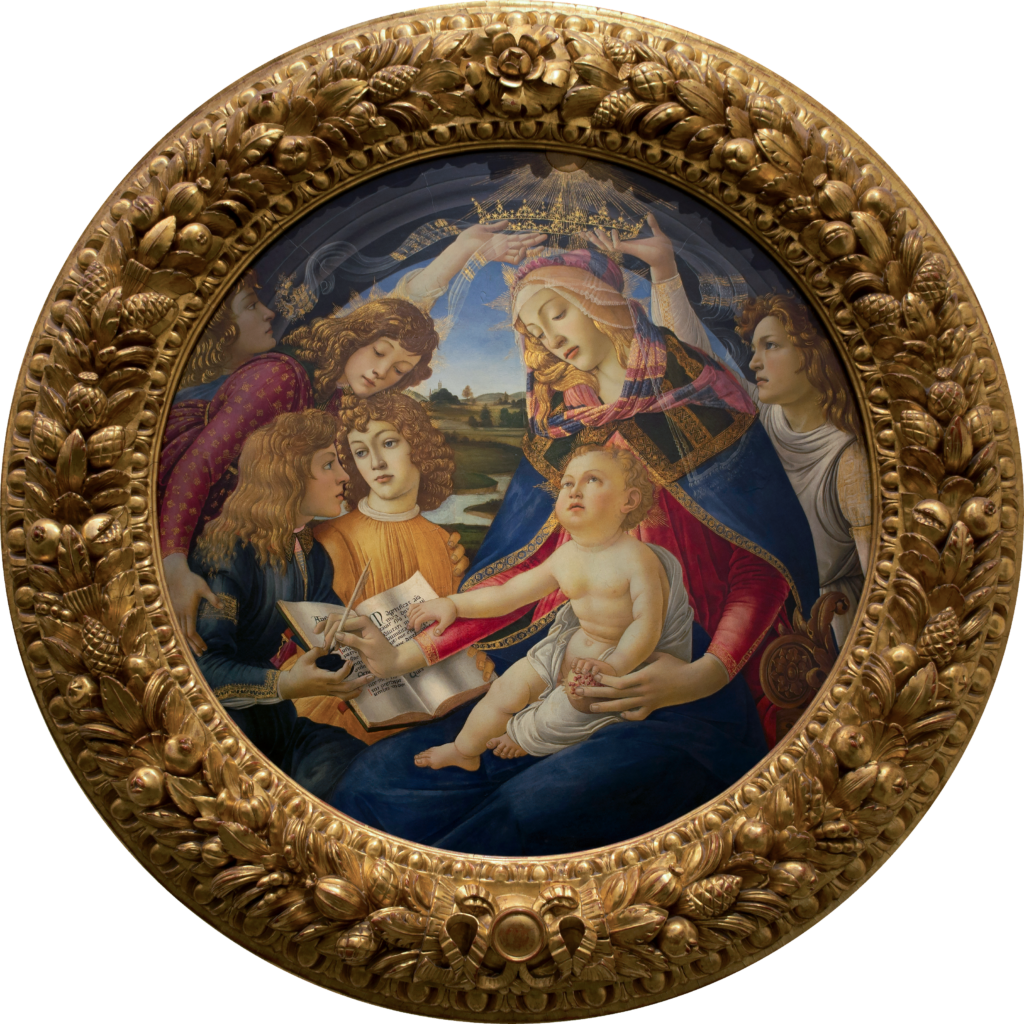 Sandro Botticelli, Madonna del Magnificat (1481 ca)